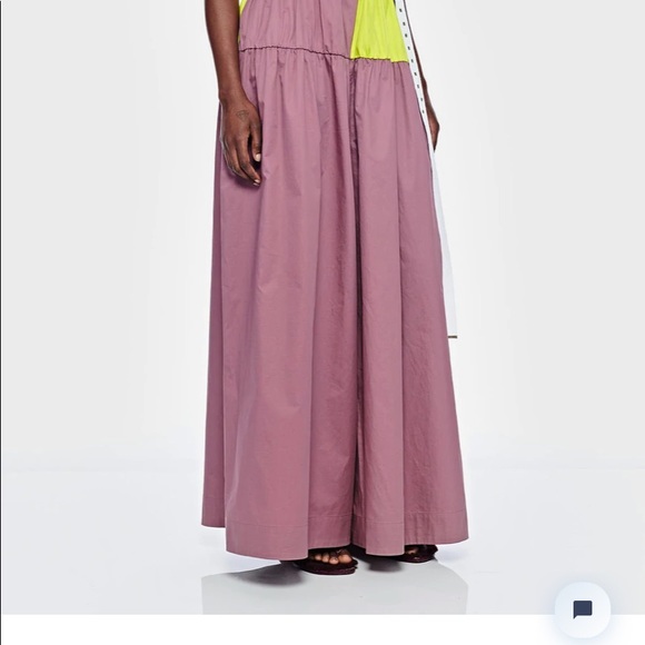 Tibi Tech Poplin Colorblock Jumpsuit - Picture 4 of 4